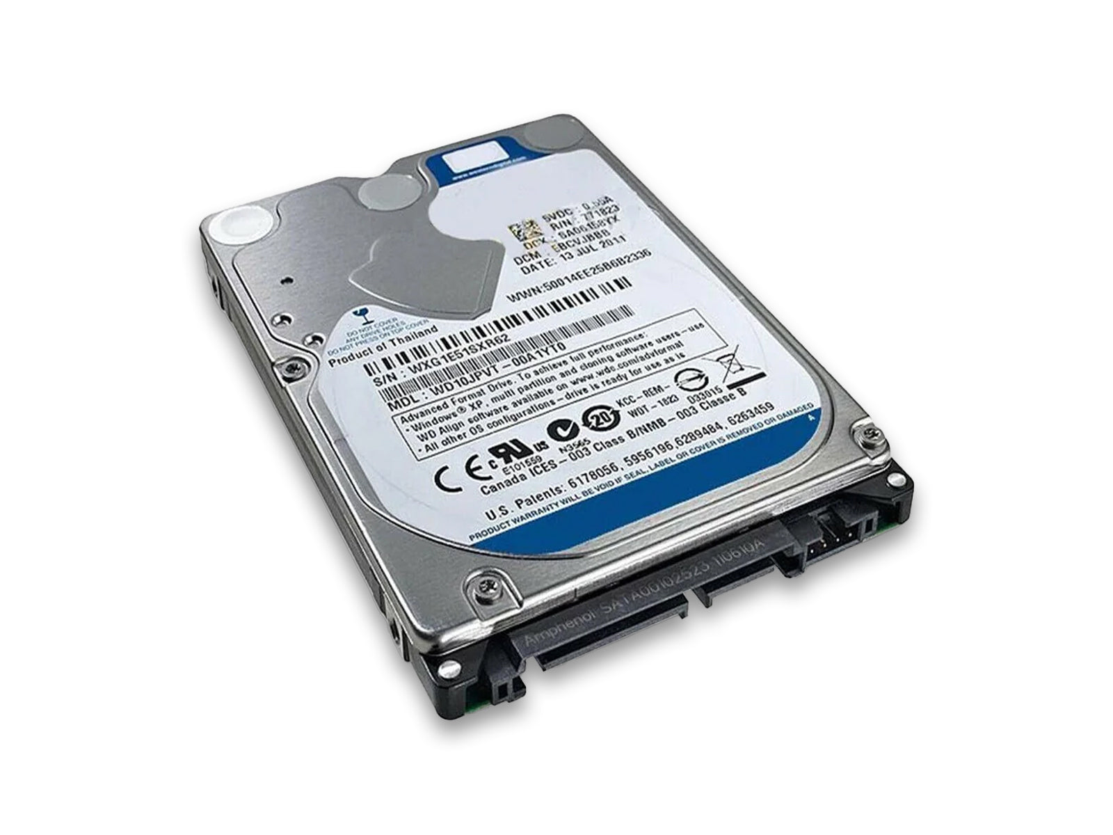 320GB Internal Storage Cache SATA Inch Drive Hard 2.5 8MB