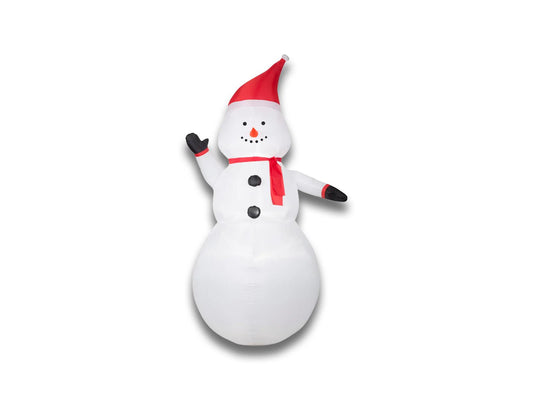 Gemmy Airblown Inflatable Snowman OPP | 7 Ft Christmas Yard Decoration with LED