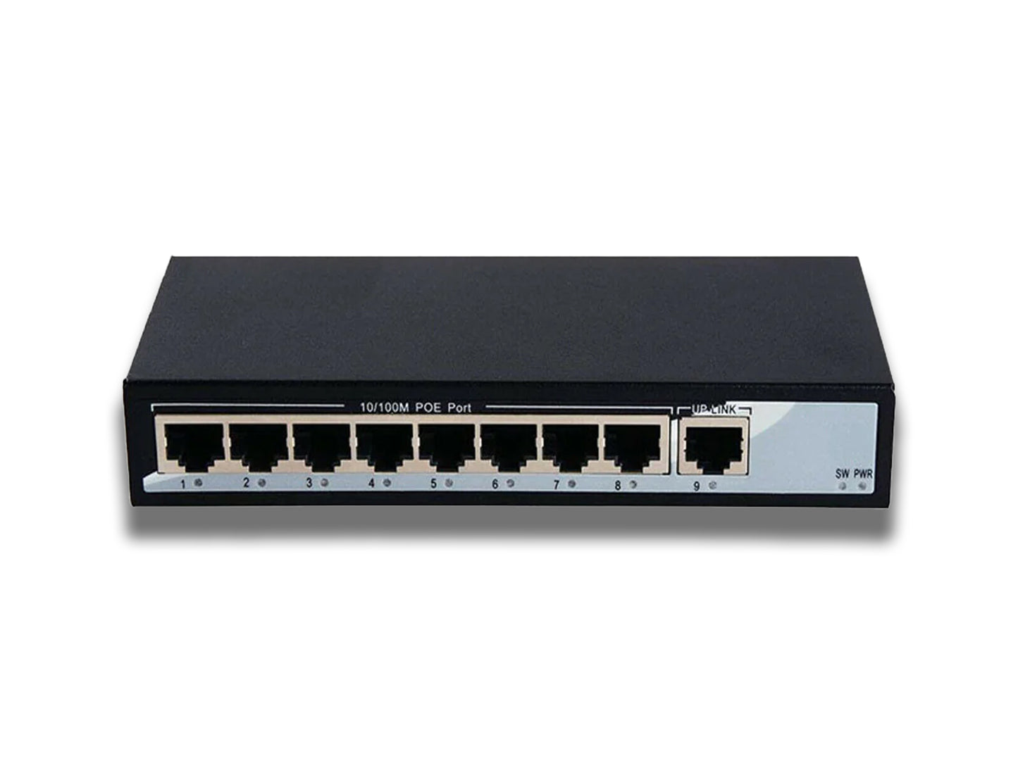 8 Port PoE Network Switch Box