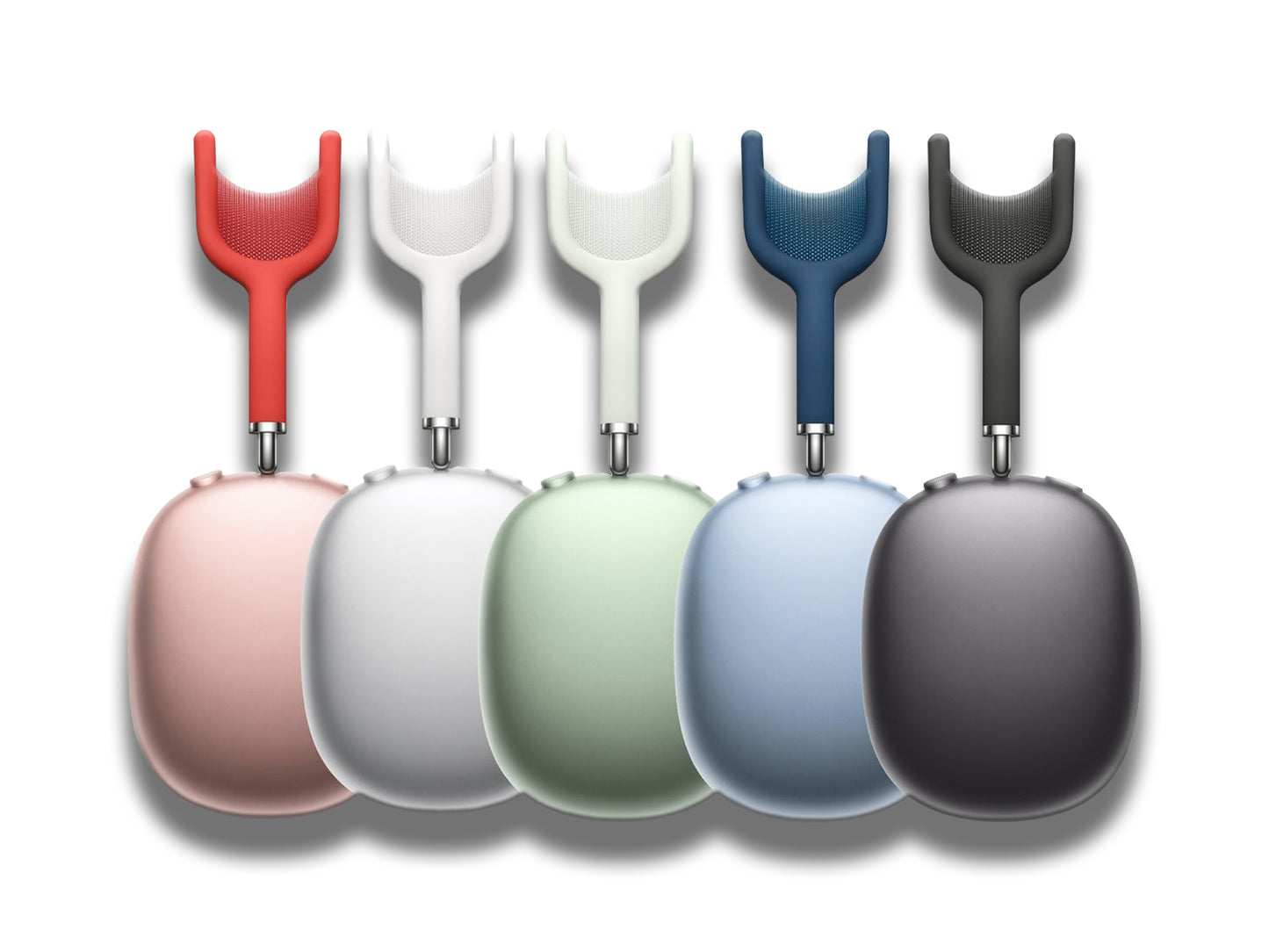 Airpods Max In Pink, Silver, Green, Blue. And Space Grey