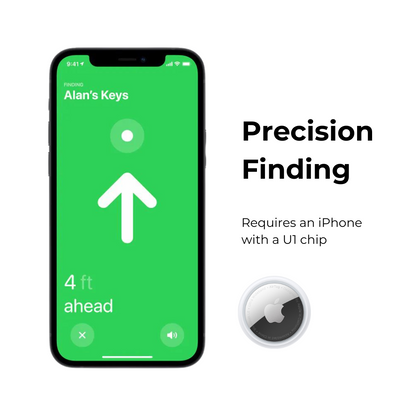 Apple AirTag precision finding feature