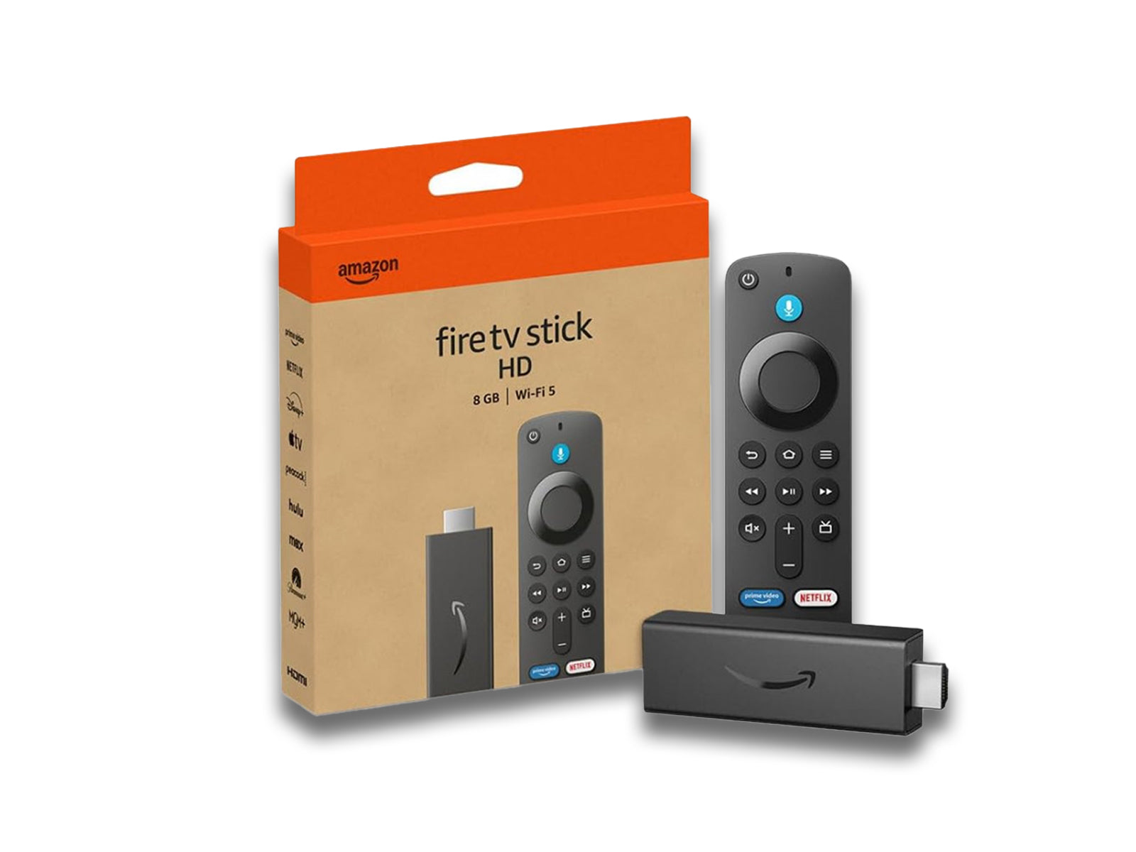 Amazon Fire Stick New Gen 2024 Remote Stick Box View 