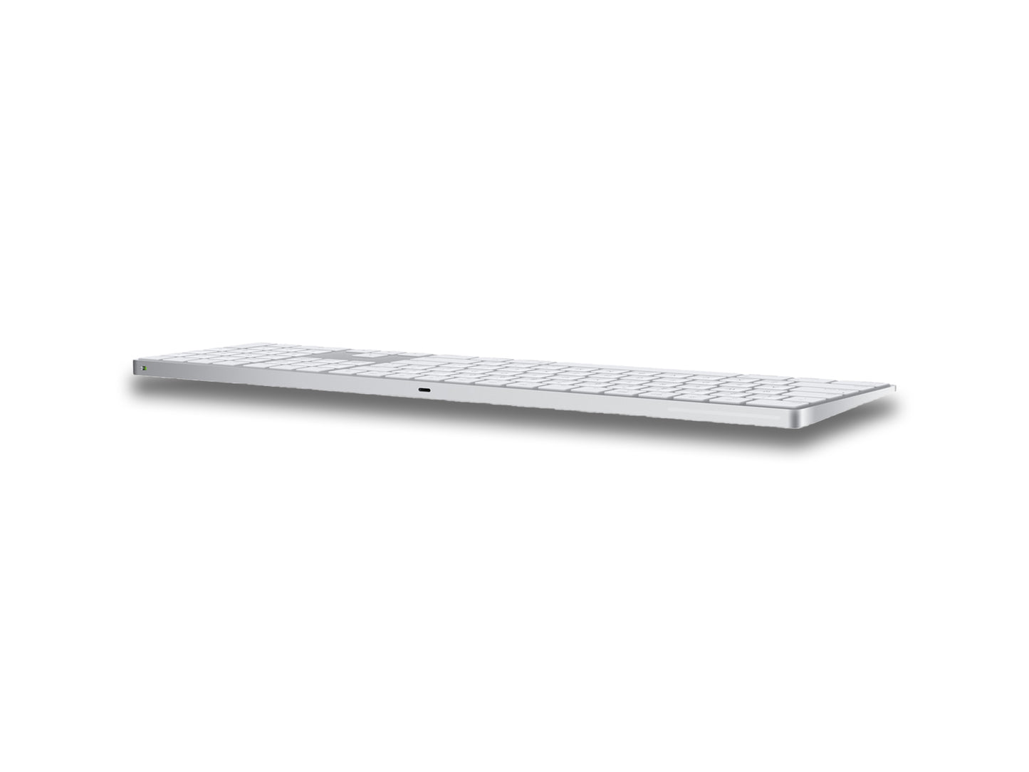 Apple Magic Keyboard White Charging Port 