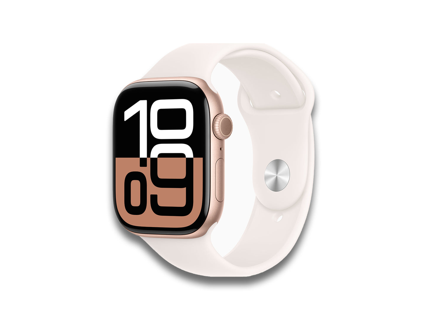 Apple Watch 10 Rose Gold Light Blush Band