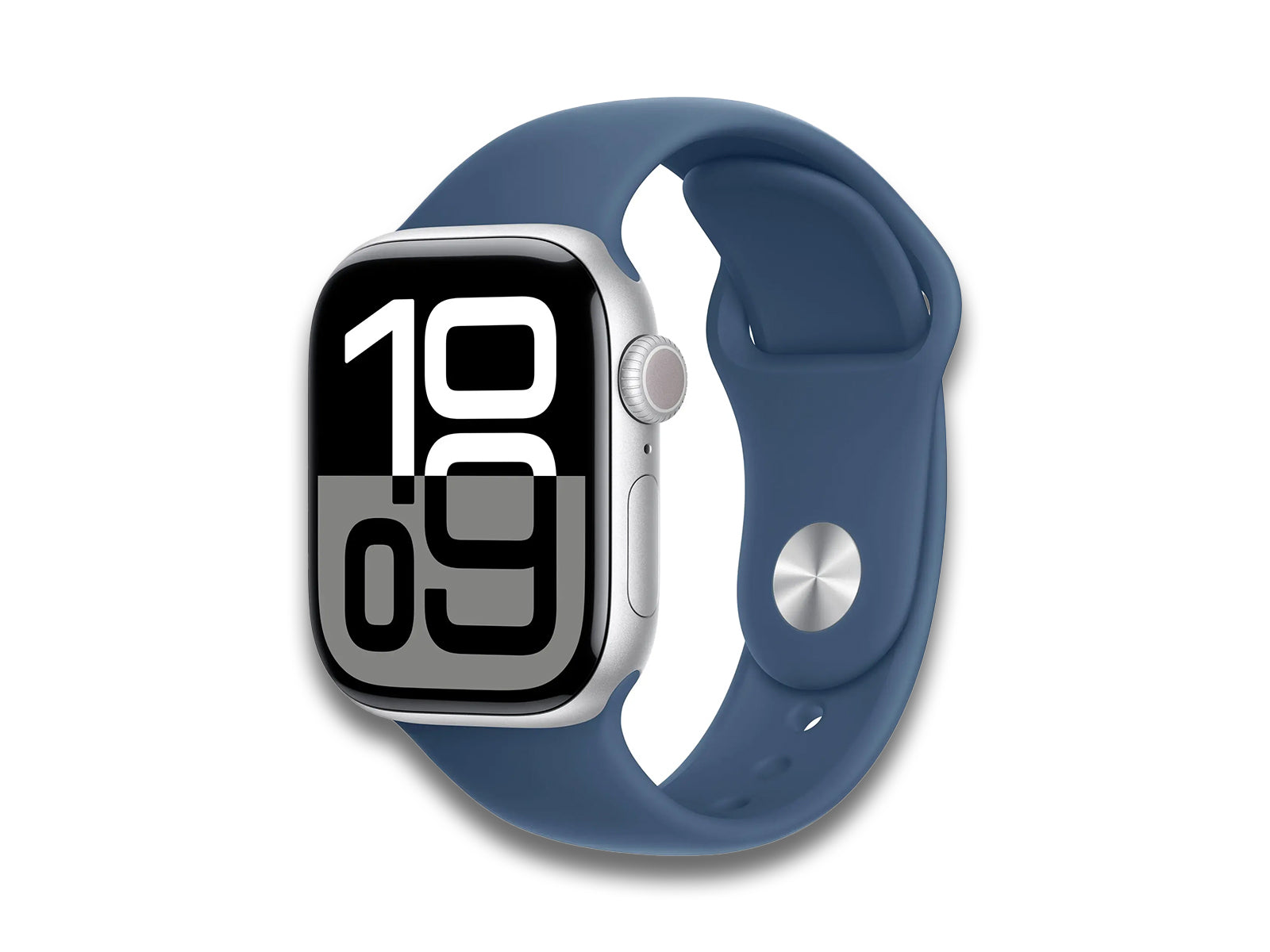 Apple Watch Series 10 Silver Front Side View