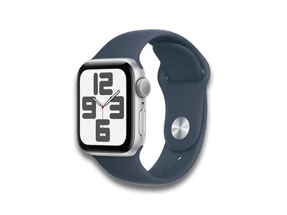 Apple Watch Series se Silver Blue Sport Band