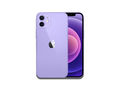 Image of the Apple iPhone 12 Purple On A Background