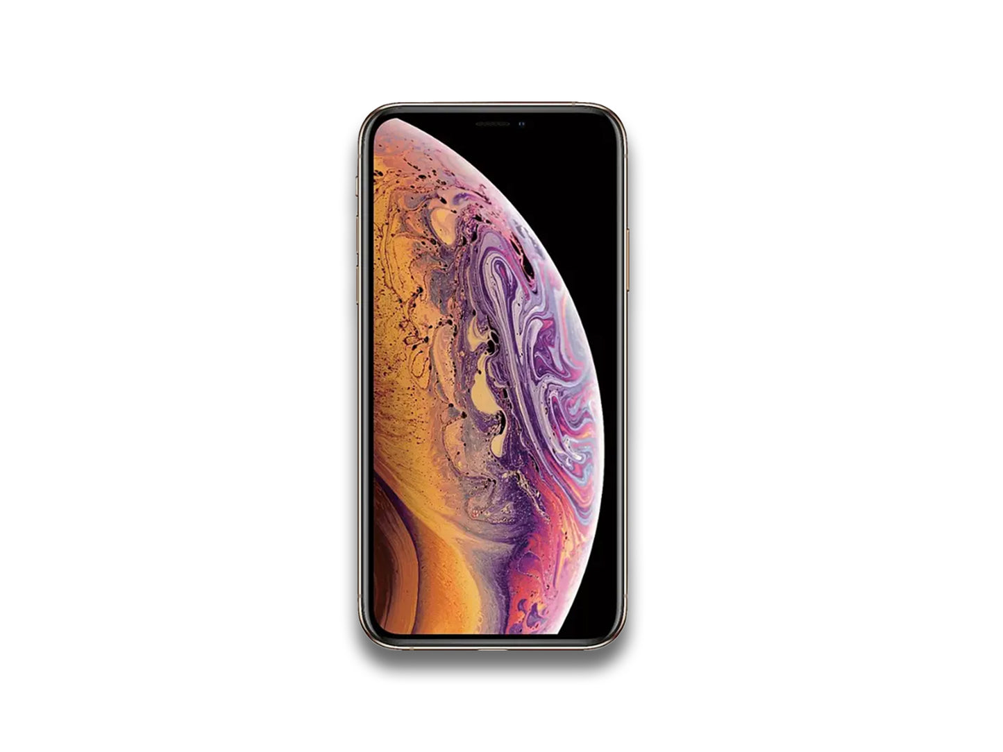 Apple iPhone XS Gold Front Screen View