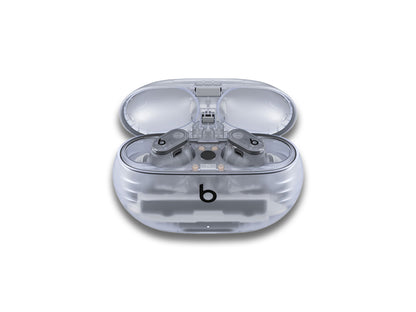 Beats Studio Buds Transparent Case Open View