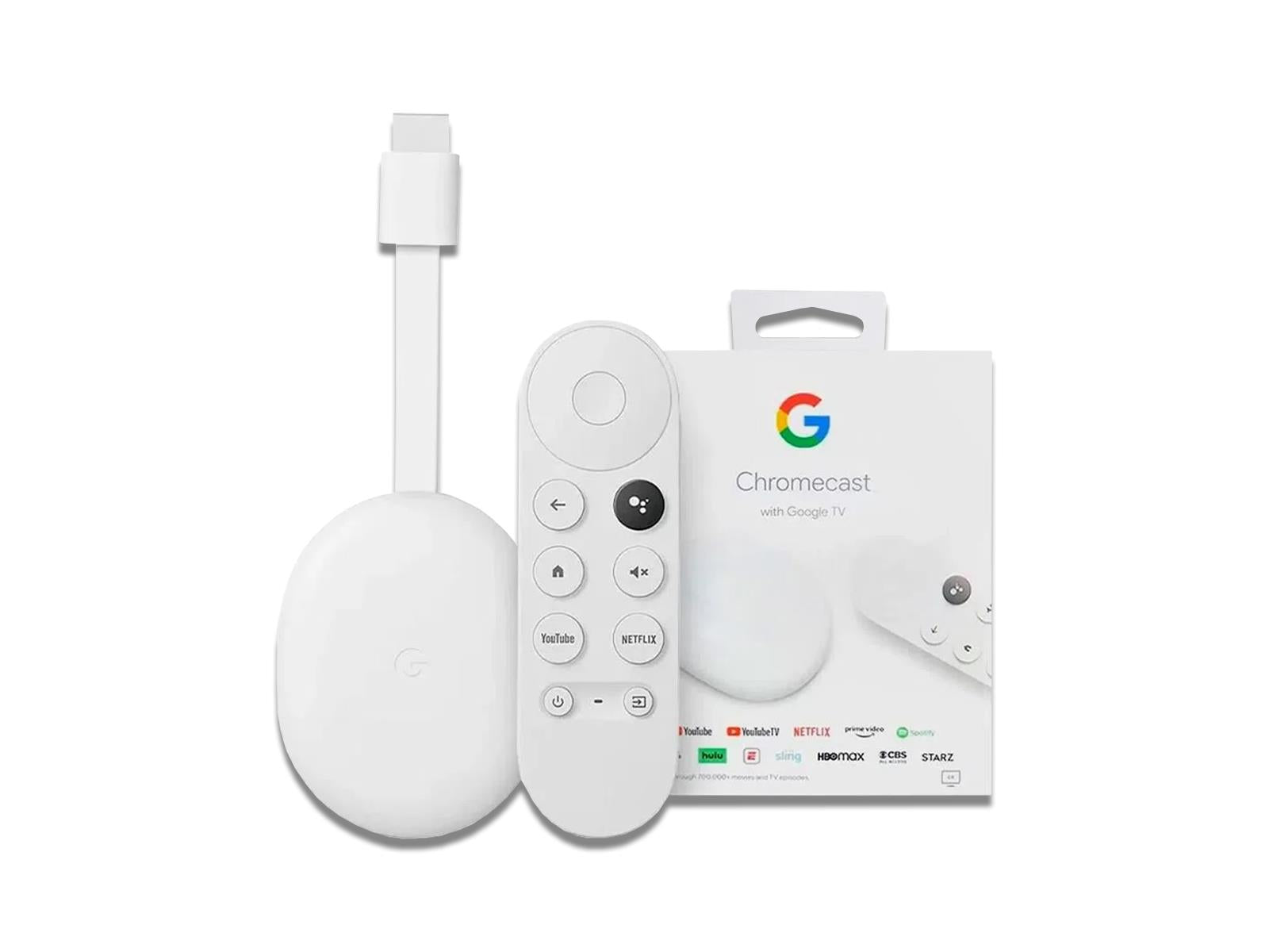 ChromeCast With Google TV (4K) - Snow White