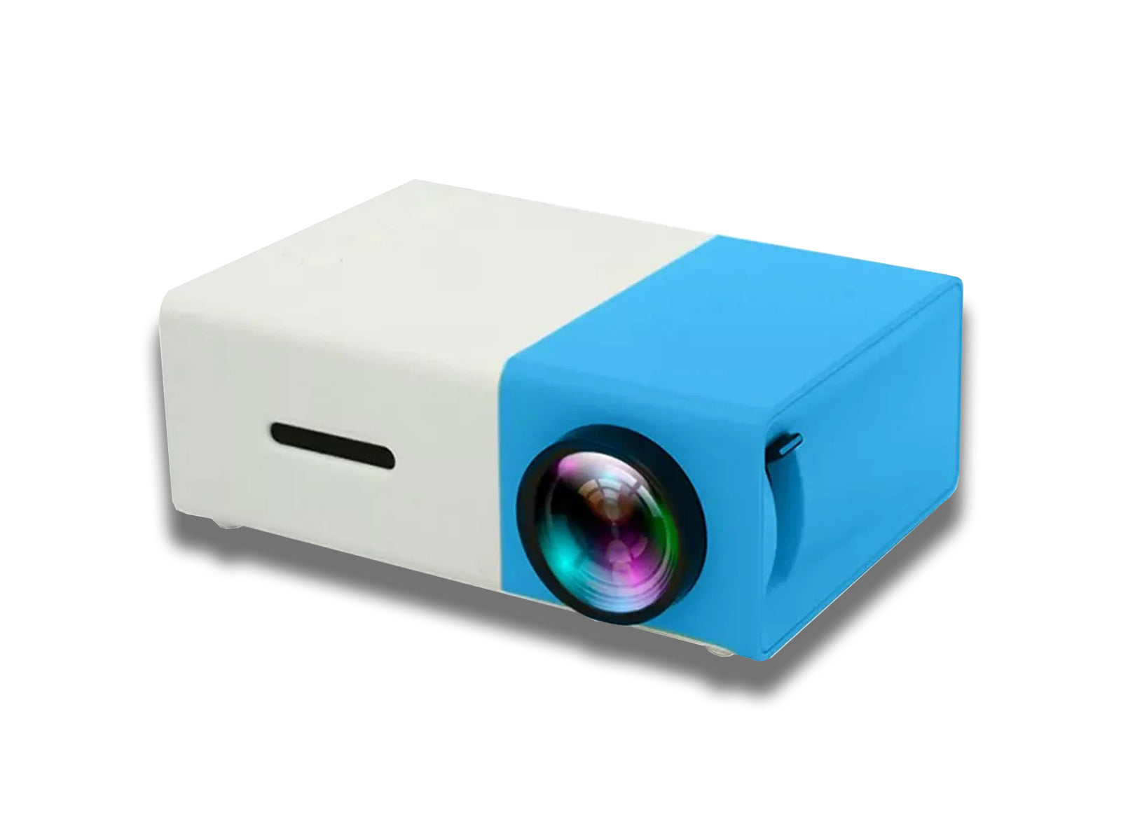 Mini Blue Projector Front