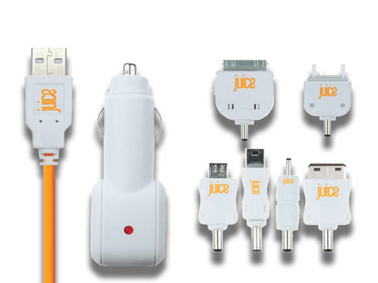 Juice Multi Tip In-Car Charger Full Set