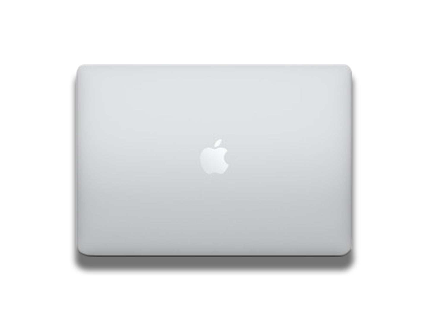 Apple MacBook Air 2020 In Silver Overhead