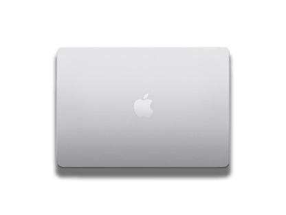 Apple MacBook Air 2023 In Silver Overhead