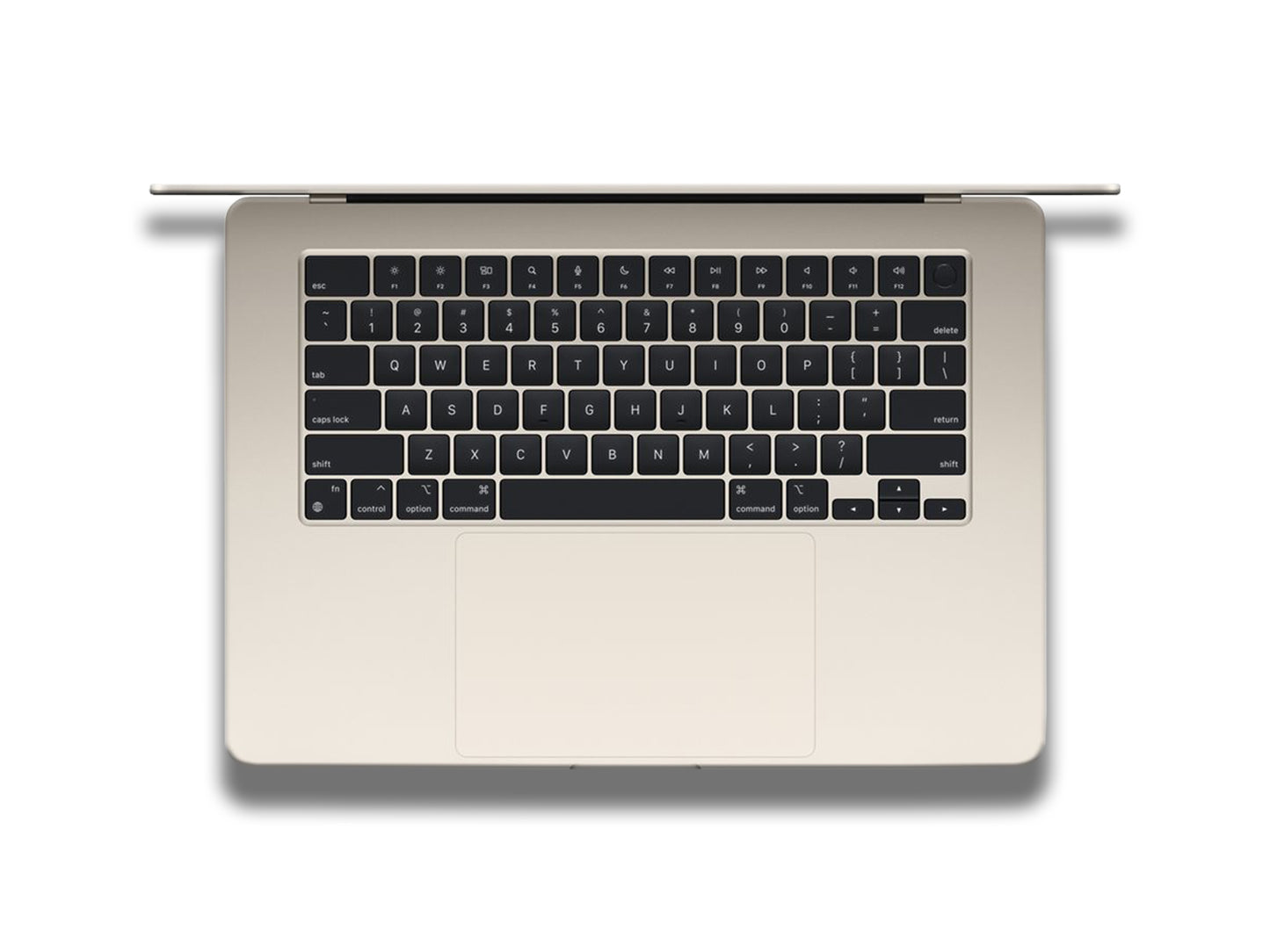 Apple MacBook Air 2023 In Starlight Keyboard