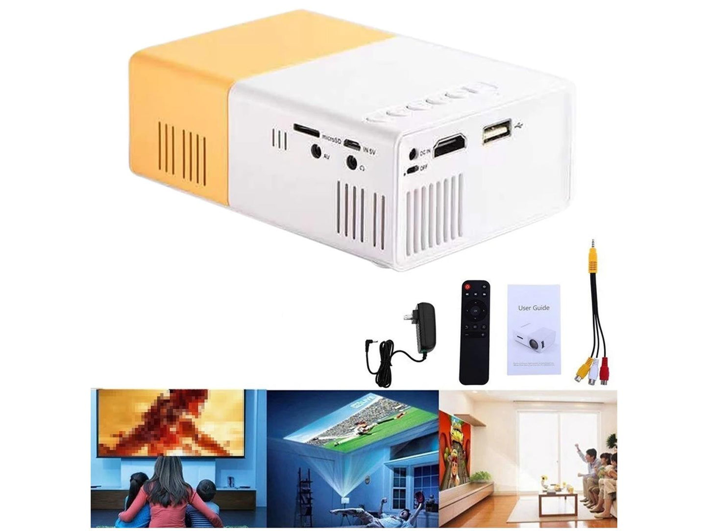 Different Uses of the mini portable projector