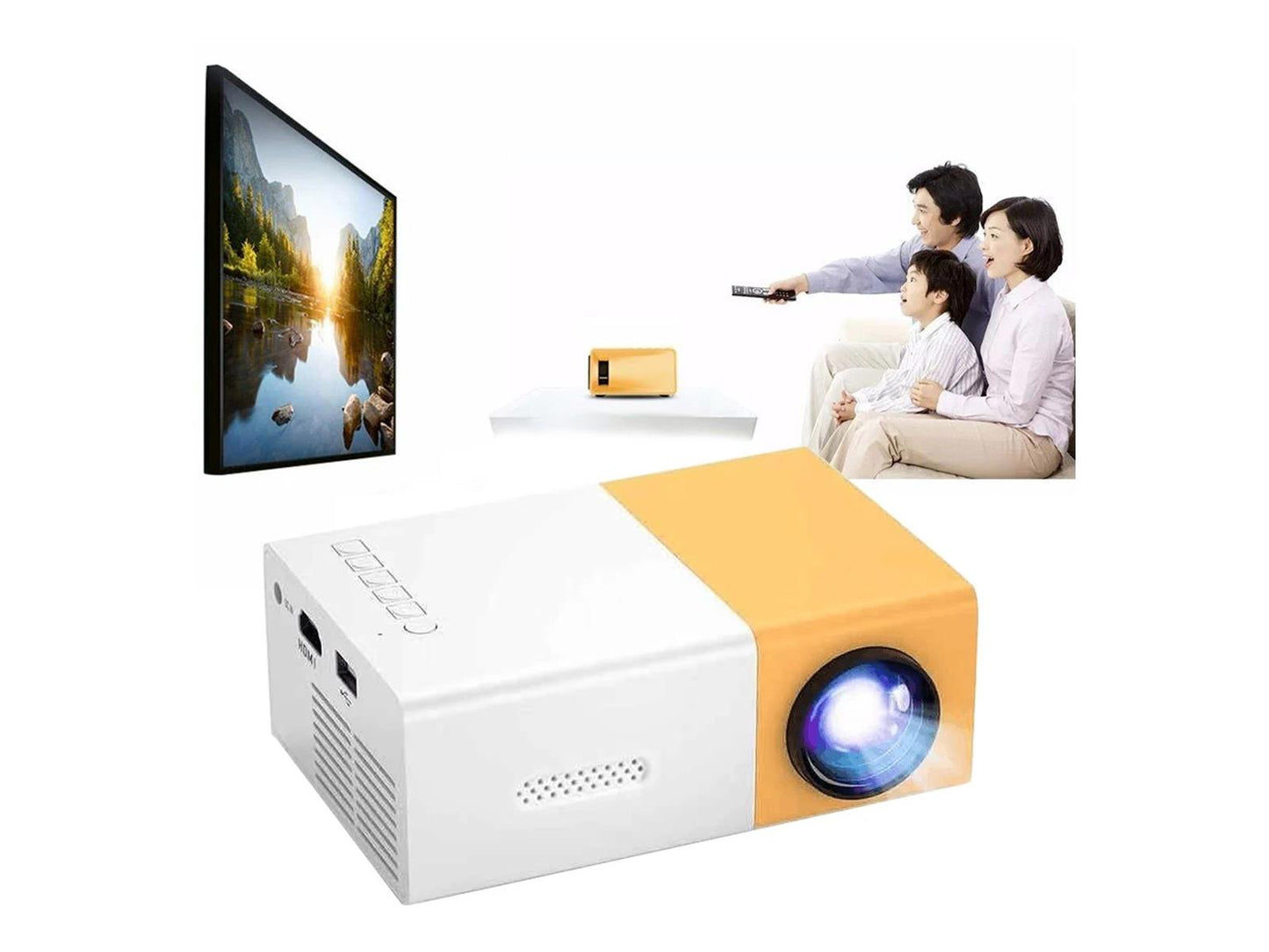 Mini Orange Projector used