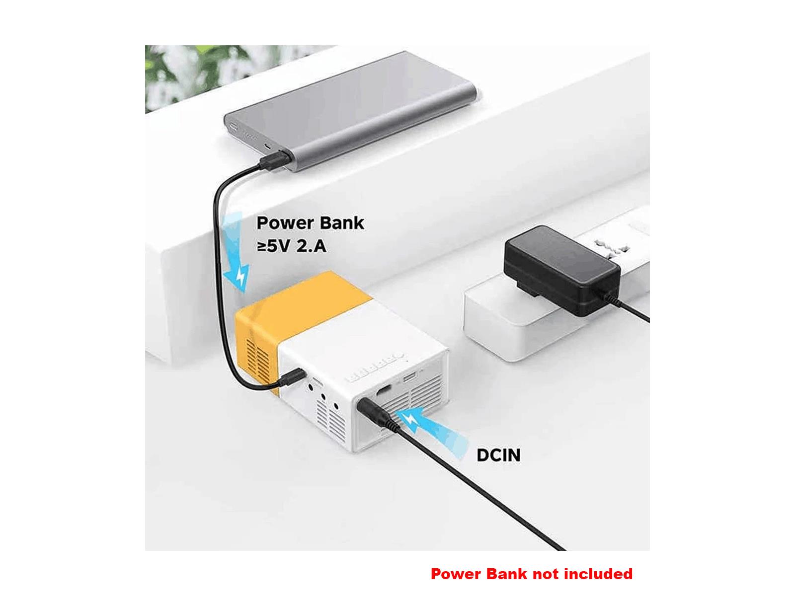 Mini Projector Charging