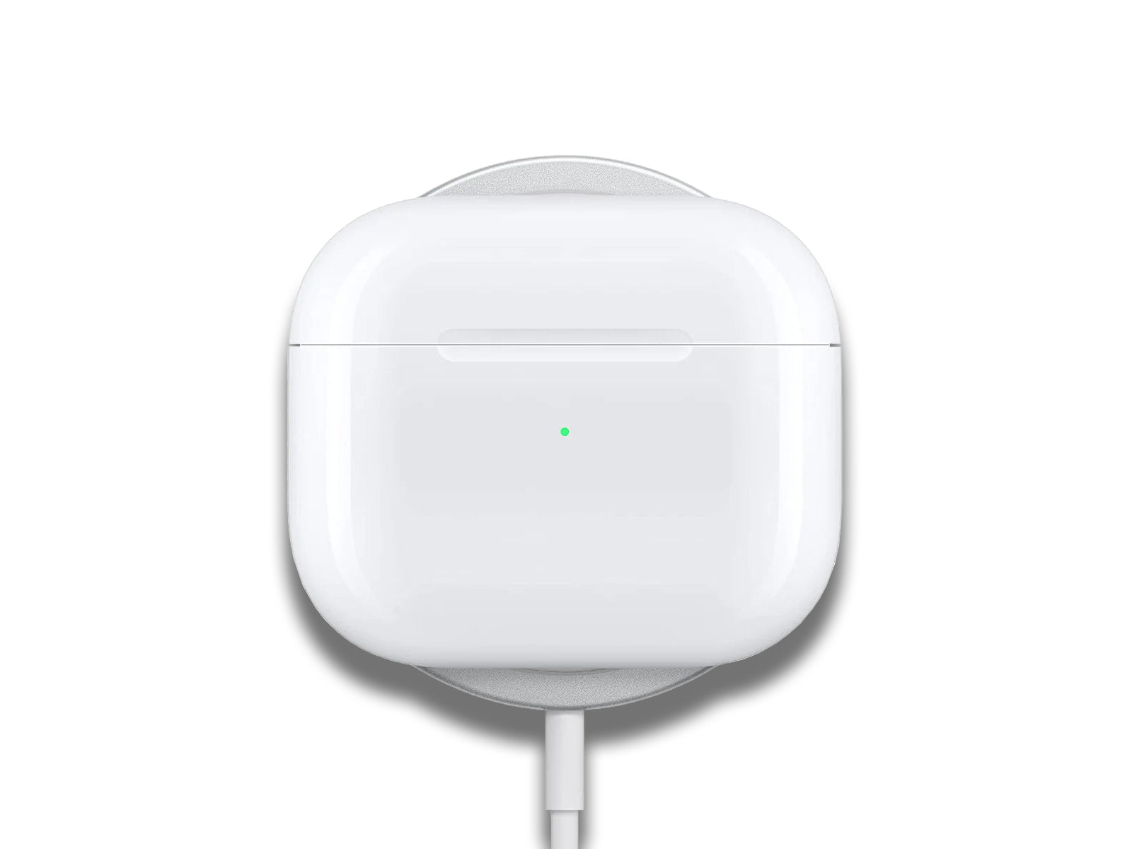 MagSafe Charging Case On Wireless Charger