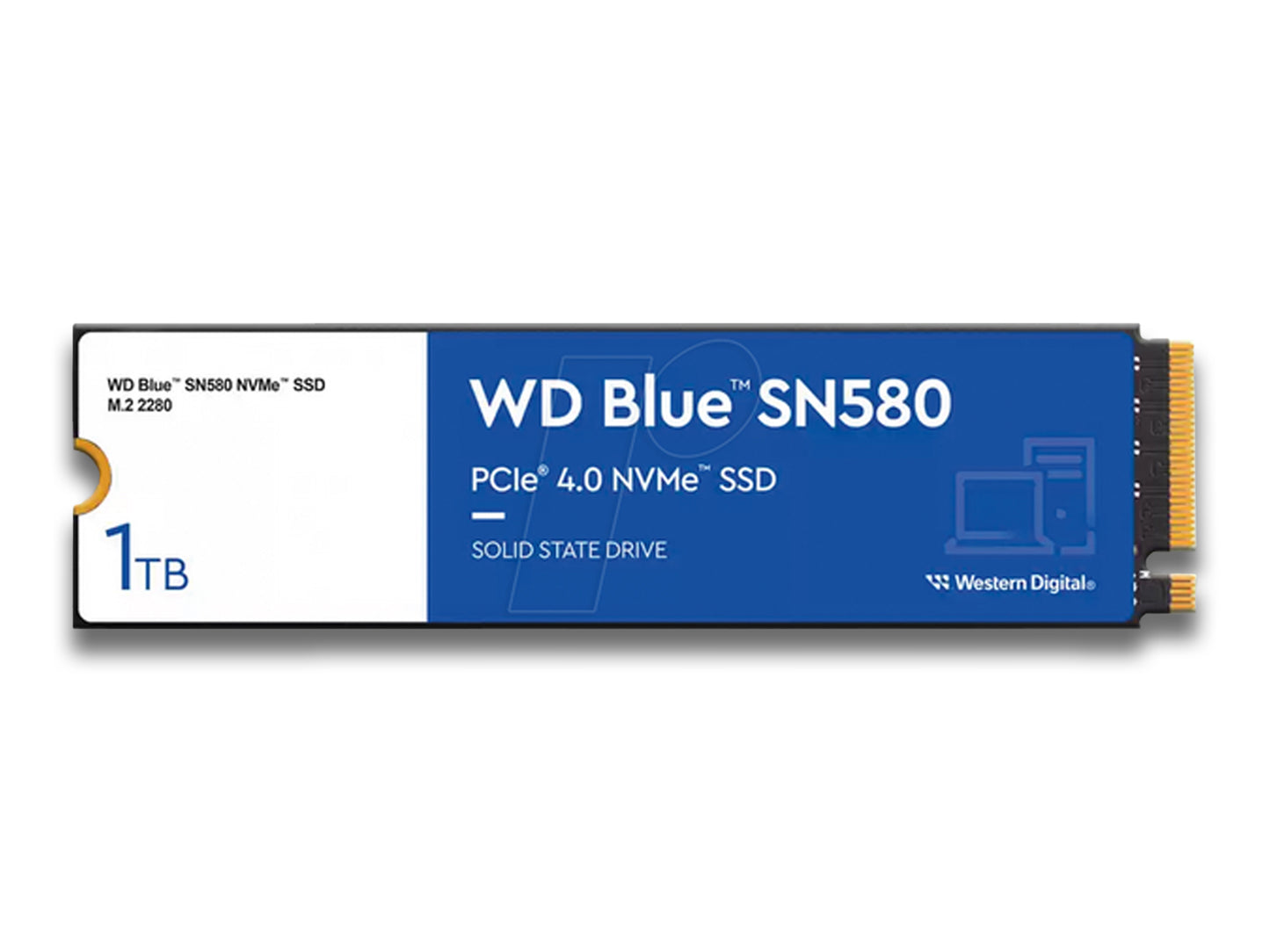 Western Digital SN580 NVMe M.2 1TB SSD WDS100T3B0E