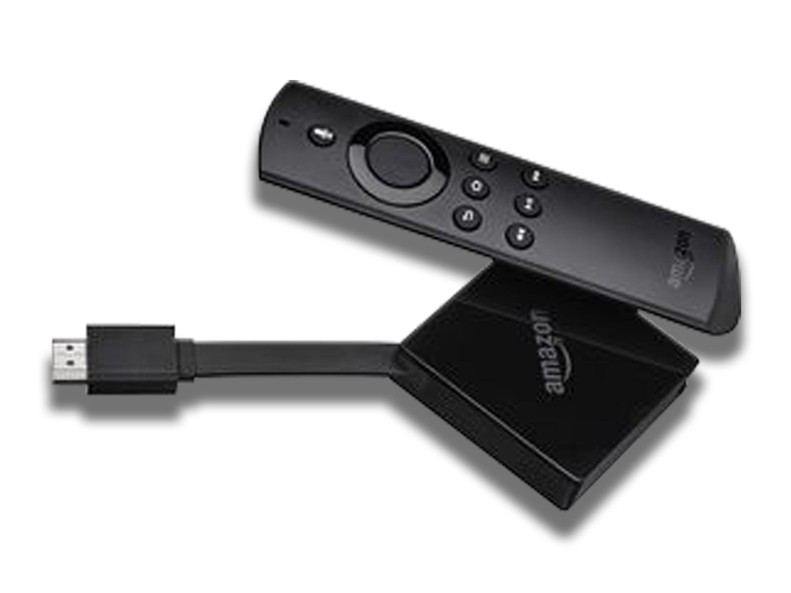 Amazon Fire TV Pendant With remote control top view