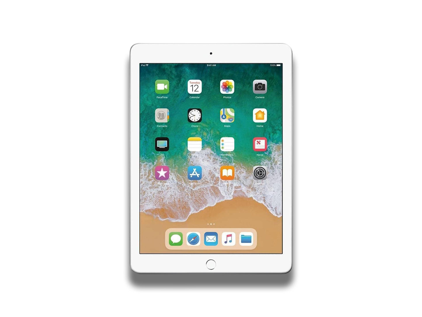 iPad 5 In Silver front view