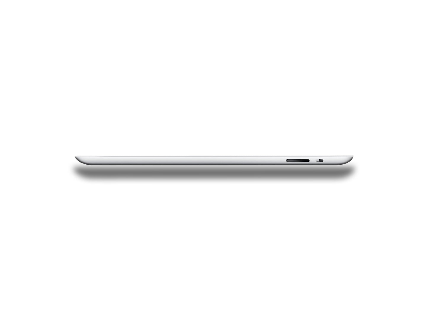 iPad Air 2nd Gen in Silver Right Side View