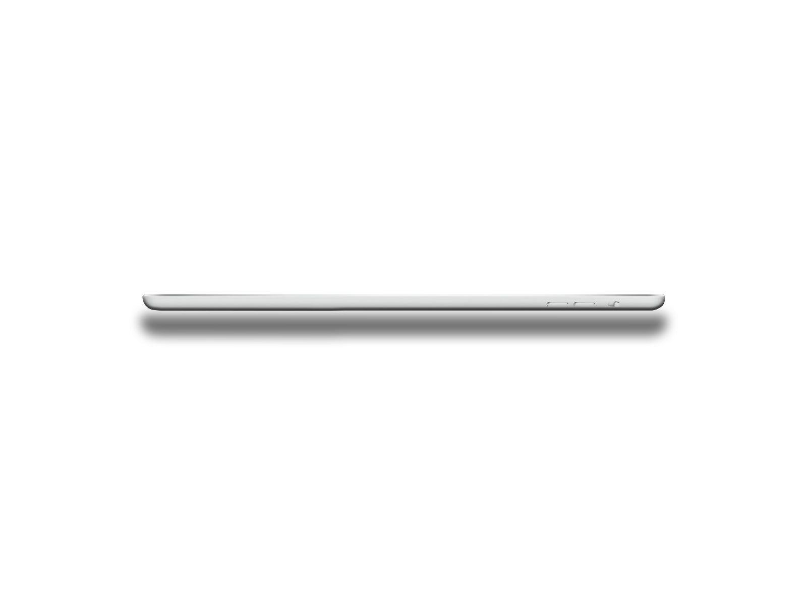 iPad Air 2 In Silver Left Side View