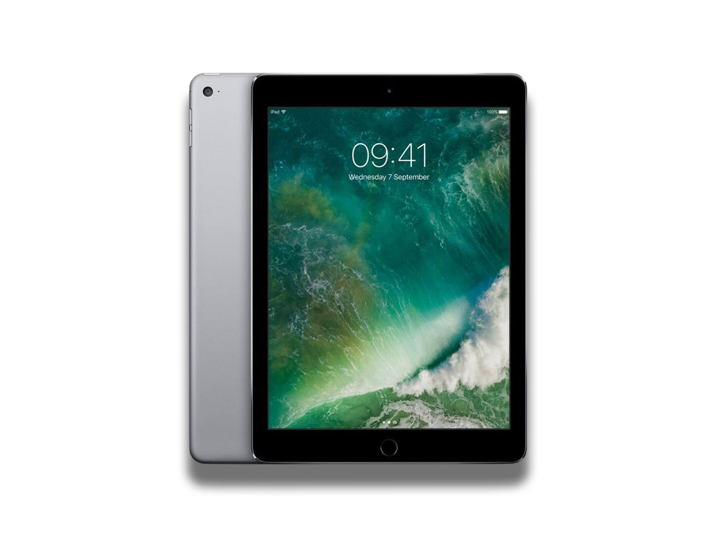 iPad Air 2 In Space Grey Front And Back