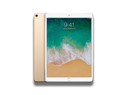 Apple iPad Pro 10.5-inch 2nd Gen In Gold Front And Back