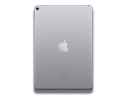 Apple iPad Pro 12.9-inch 2nd Generation back view in the colour silver