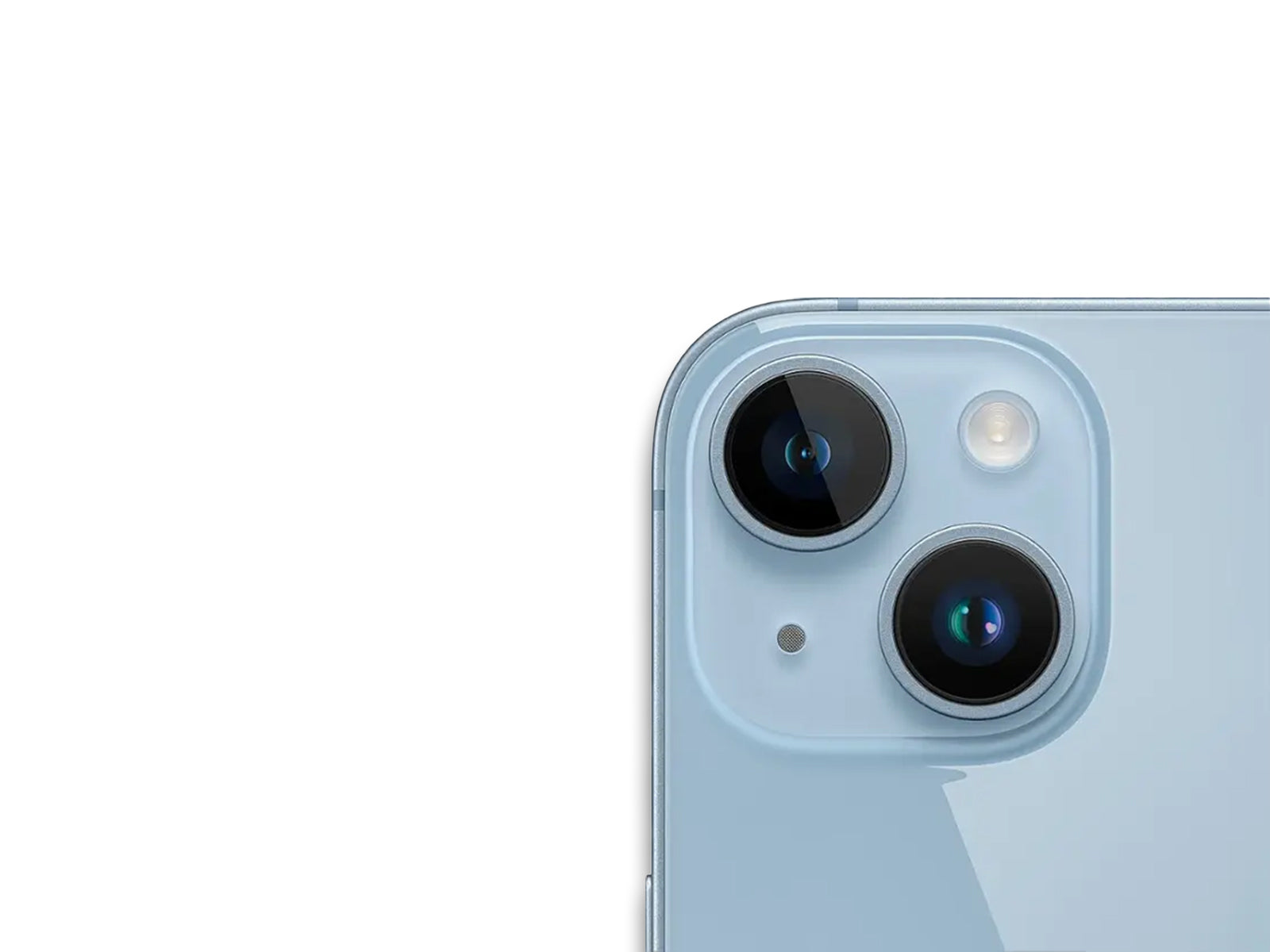 Apple iPhone 14 Blue Camera View