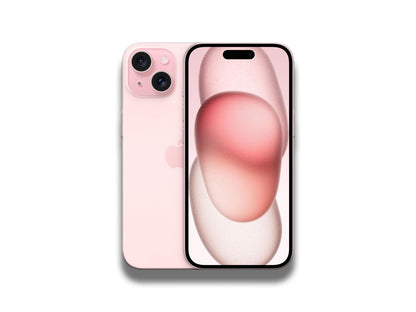 iPhone 15 2023 Pink Front And Back