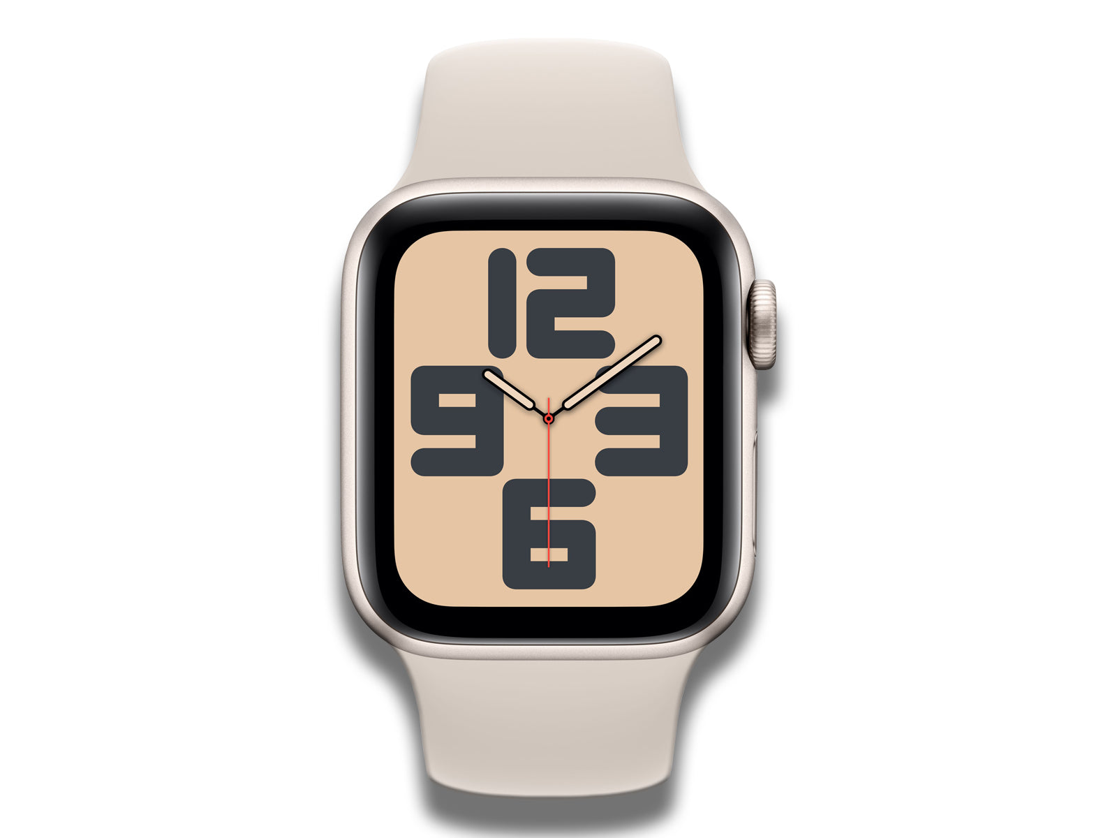 Apple Watch SE 40mm In starlight screen on