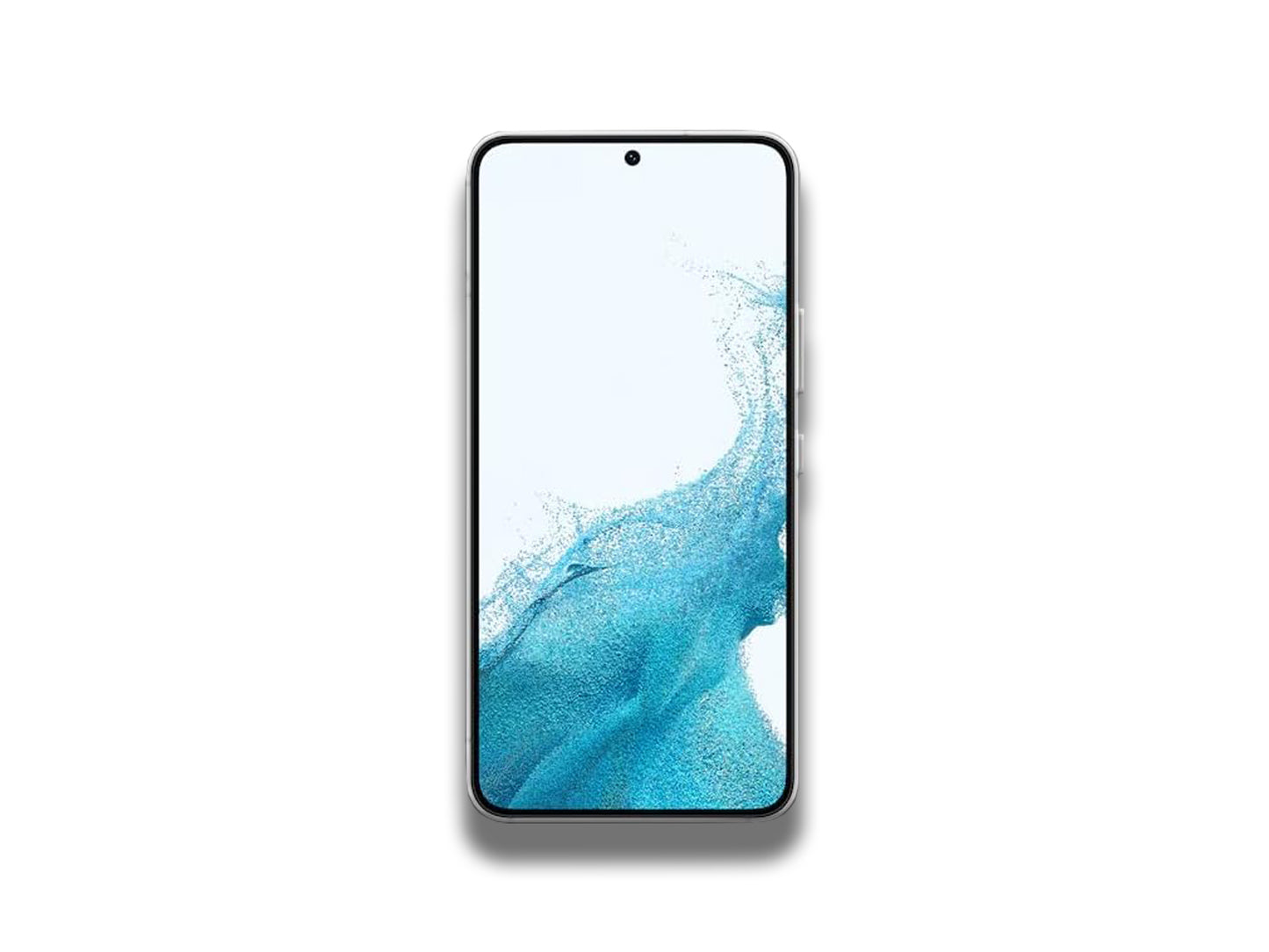 Samsung Galaxy S22 In Blue Screen