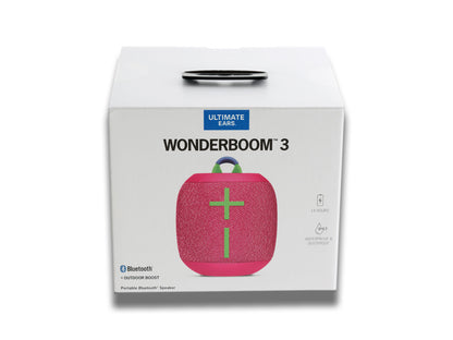 WonderBoom 3rd Generation Speaker In Pink In Packaging