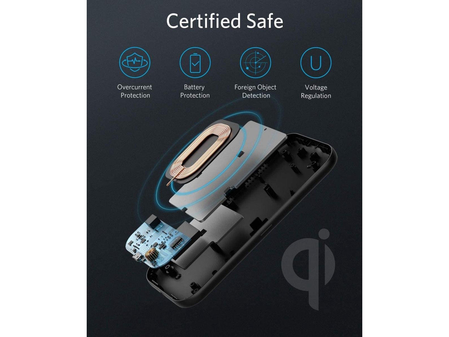 Anker Wireless PowerWave Pad Safe Cert